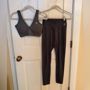 Gymshark Olive Green Set